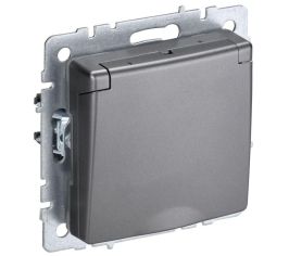 Розетки влагозащитные одинарные