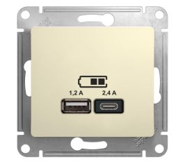 Розетки встраиваемые с USB