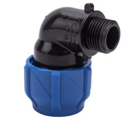 Фитинги компрессионные для ПНД труб пластиковые