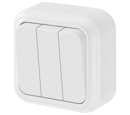 Накладные выключатели, переключатели трехклавишные