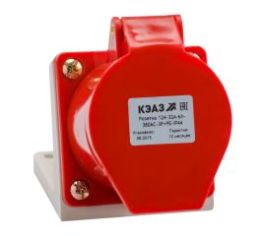 Розетка стандарта СЕЕ накладного монтажа