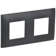 SKANDY Рамка 2-местная SK-F02T титан IEK