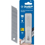 Лезвия сегментированные 18 мм, 10 шт, 8 сегментов