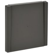 FORTE&PIANO Выключатель 1-клавишный проходной с индикацией 10А FP304 серый IEK