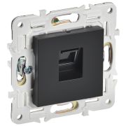 SKANDY Розетка компьютерная RJ45 кат.6 SK-K02Bl черный IEK