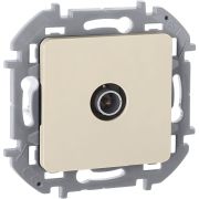 Розетка TV тип звезда слоновая кость INSPIRIA