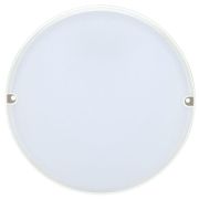 Светильник светодиодный ДПО 2011Д 12Вт IP54 4000К круг белый с акустическим датчиком