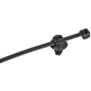 Хомут P6.6 с креплением на ёлочку чёрный 4,8х200мм IEK