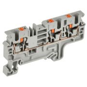 ARMAFIX Клемма пружинная Push-in CP-MC 3 вывода 4мм2 серая IEK