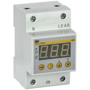 Реле напряжения РН-д 1-ф. 54мм 63А