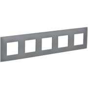 SKANDY Рамка 5-местная SK-F05Gr серый IEK