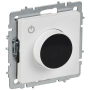 BRITE Термостат электронный с индикацией ТС10-1-БрАБ арктический белый IEK