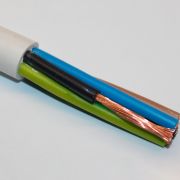 Провод соединительный ПВС 5х0.75 черный до 380В ТРТС