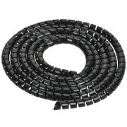 Спираль монтажная СП-12 черная (2м/упак) IEK