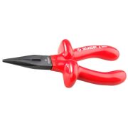 Тонкогубцы ''ЭЛЕКТРИК'' диэлектрические, высоковольтные до ~1000В, маслобензостойкая рукоятка, 160мм, Мастер 2214-3-16