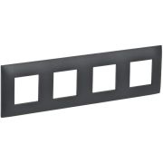 SKANDY Рамка 4-местная SK-F04T титан IEK