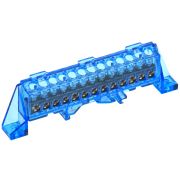 TEKFOR Шина N ноль в комбинированном DIN-изоляторе Стойка 6х9-13-С IEK