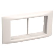 Рамка и суппорт для кабель-канала на 4 модуля 60ммПраймер