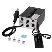 Станция паяльная, 2 в 1: паяльник+термофен