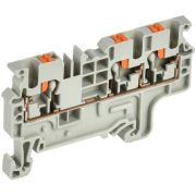 ARMAFIX Клемма пружинная Push-in CP-MC 3 вывода 2,5мм2 серая IEK