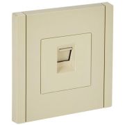 FORTE&PIANO Розетка компьютерная RJ45 кат.5E FP432 ваниль IEK