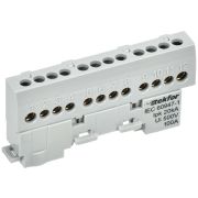 TEKFOR Шина L фаза изолированная на универсальном держателе 6х9-12-Ср IEK