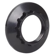 Кольцо абажурное КП14-К01 к патрону Е14 пластик черный (индивидуальный пакет)