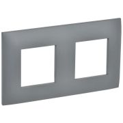 SKANDY Рамка 2-местная SK-F02Gr серый IEK