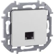 Розетка компьютерная RJ45 категория 5Е UTP белый INSPIRIA