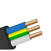 Кабель силовой ВВГ-Пнг(А) 3x1,5 ок(N, PE)-0.66 (100м)