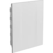 Корпус пластиковый встраиваемый на 24 модуля ЩРВ-П-24 белая дверь IP40 KREPTA 5