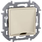 Вывод кабеля с зажимом для кабеля слоновая кость INSPIRIA