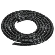 Спираль монтажная СП-09 черная (2м/упак) IEK