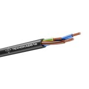 Провод ПВС 2х1.5+1х1.5 черный ТРТС