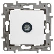 Розетка TV тип звезда белый ETIKA