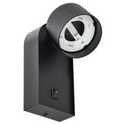 Светильник 4041 накладной настенный под лампу GX53 черный