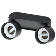 Светильник 4042 настенно-потолочный под лампу 2хGX53 черный