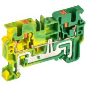 ARMAFIX Клемма пружинная Push-in CP-PEN земля 4мм2 желто-зеленая IEK