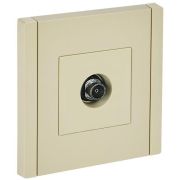 FORTE&PIANO Розетка TV оконечная FP428 ваниль IEK