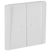 FORTE&PIANO Выключатель 2-клавишный проходной с индикацией 10А FP208 белый IEK