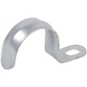 Скоба металлическая однолапковая d=10-11мм
