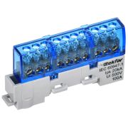 TEKFOR Шина N ноль изолированная на универсальном держателе 6х9-10-С IEK