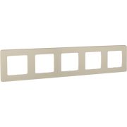 Рамка 5-местная слоновая кость INSPIRIA