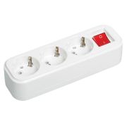 Колодка K03B 3 места 2P+PE 16A CLASSIC