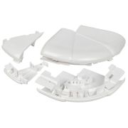 DLP Угол внешний изменяемый для кабель-канала 80х50мм (60-120град) белый