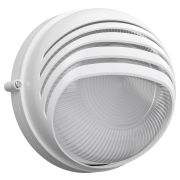 Светильник НПП1307 белый/круг ресничка 60 Вт IP54
