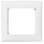 Рамка 1-местная белый VALENA DIY