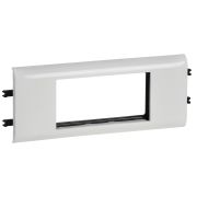 DLP Рамка и суппорт на 4 модуля для кабель-каналов с шириной крышки 65мм белая