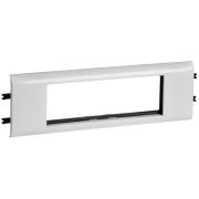 DLP Рамка и суппорт на 6 модулей для кабель-каналов с шириной крышки 65мм белая