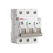 Выключатель автоматический модульный 3п D 25А 6кА AV-6 AVERES EKF mcb6-3-25D-av